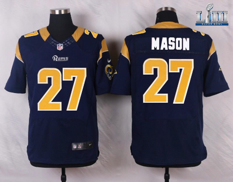 2019 St Louis Rams Super Bowl LIII elite jerseys-008